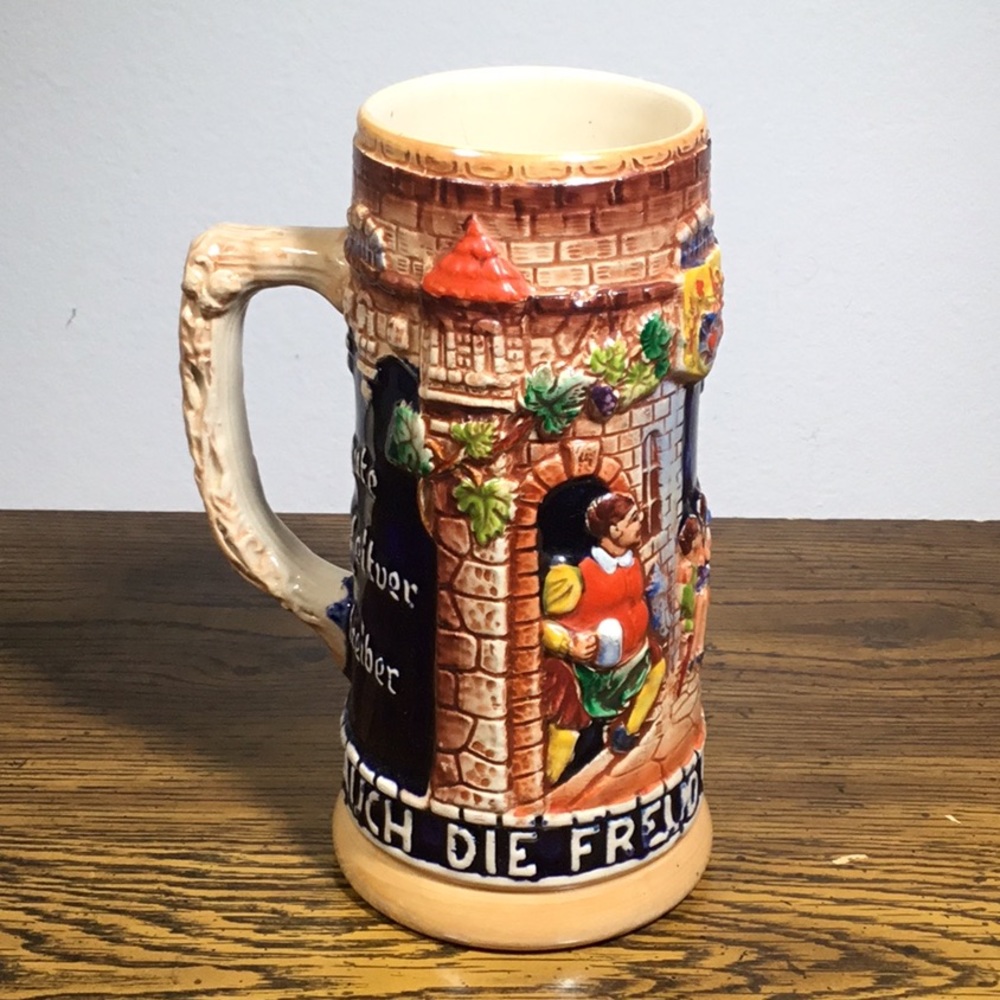 Vintage German Stein Mug